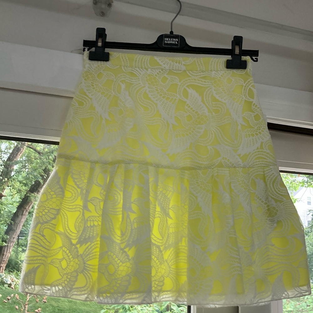 Women’s Kenzo skirt with ruffles. Two layers. Light, feminine & airy skirt. New.